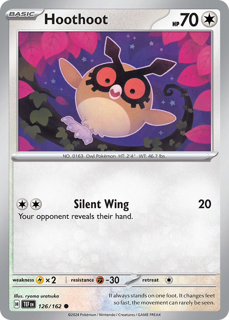 Hoothoot - 126/162 Temporal Forces