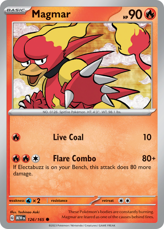 Magmar - 126/165 151