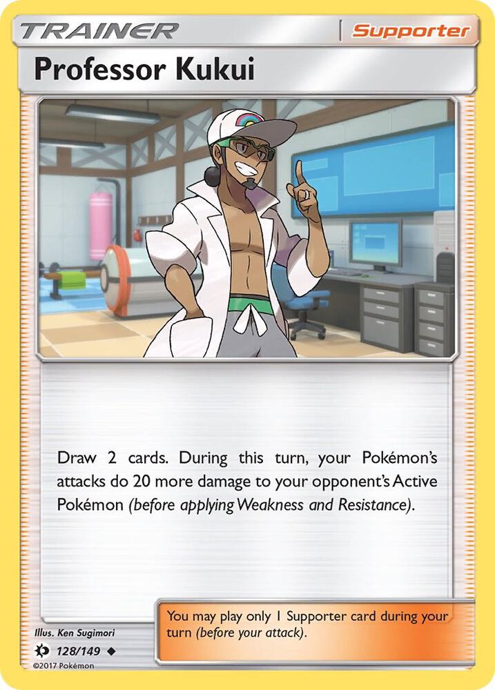 Professor Kukui [SM Base Set] 128/149