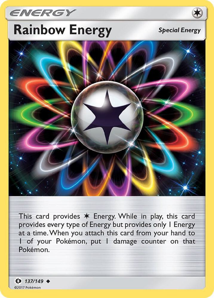 Rainbow Energy [SM Base Set] 137/149