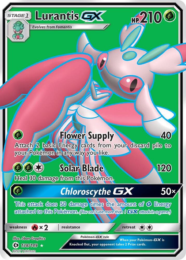 Lurantis GX (Full Art) [SM Base Set] 138/149
