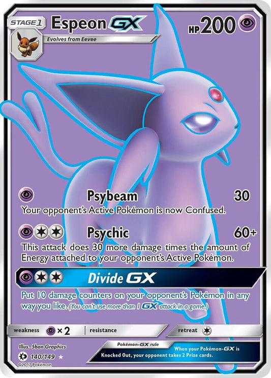 Espeon GX (Full Art) [SM Base Set] 140/149