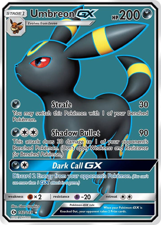 Umbreon GX (Full Art) [SM Base Set] 142/149