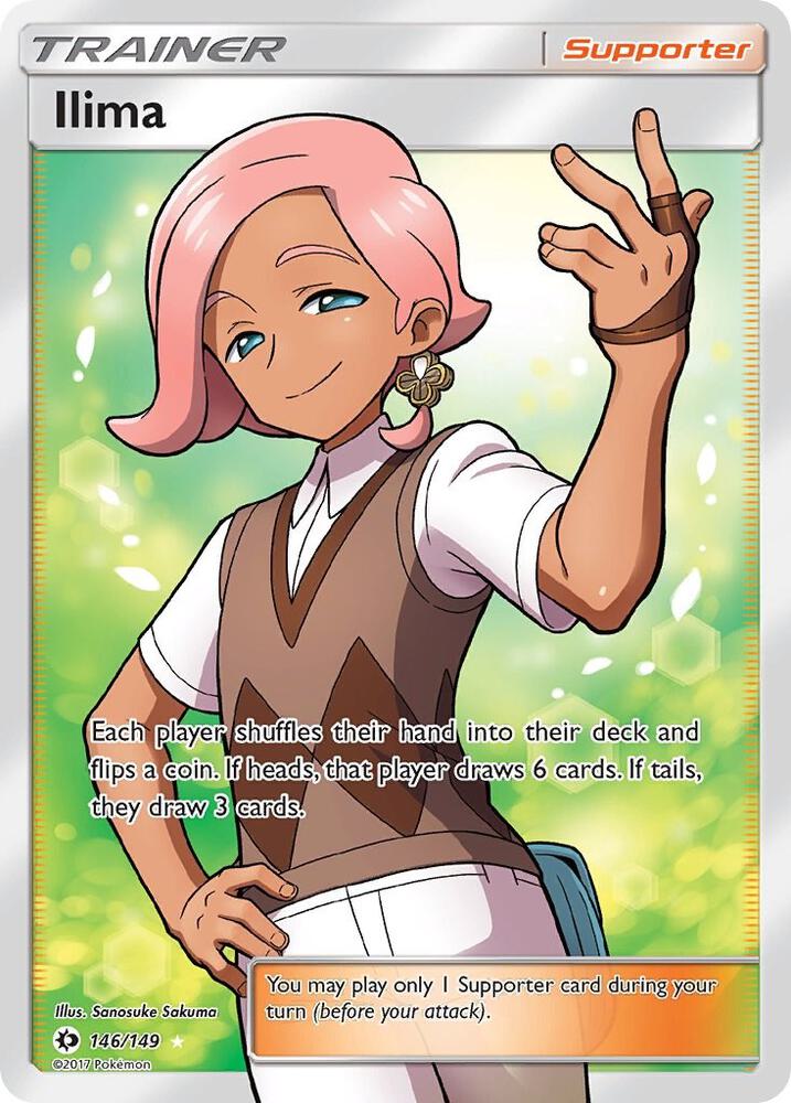 Ilima (Full Art) [SM Base Set] 146/149