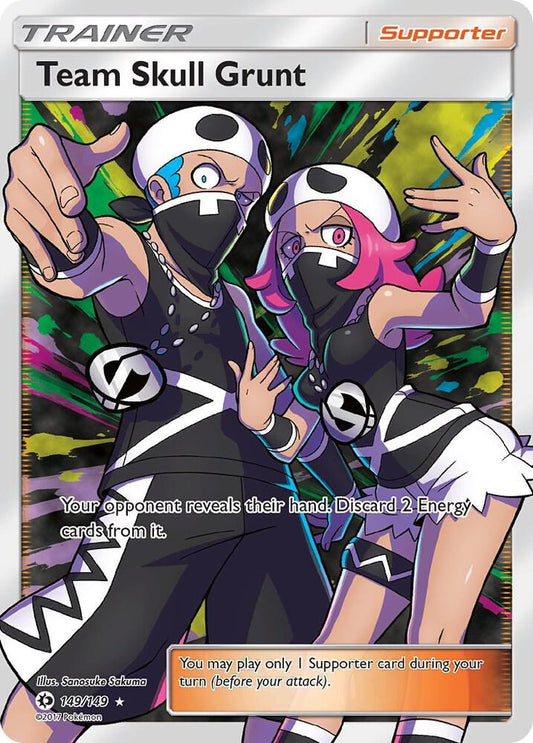 Team Skull Grunt (Full Art) [SM Base Set] 149/149