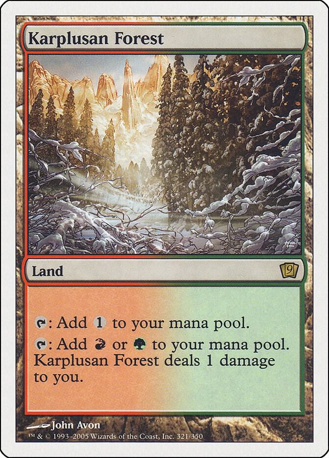 Karplusan Forest [9th Edition] 321