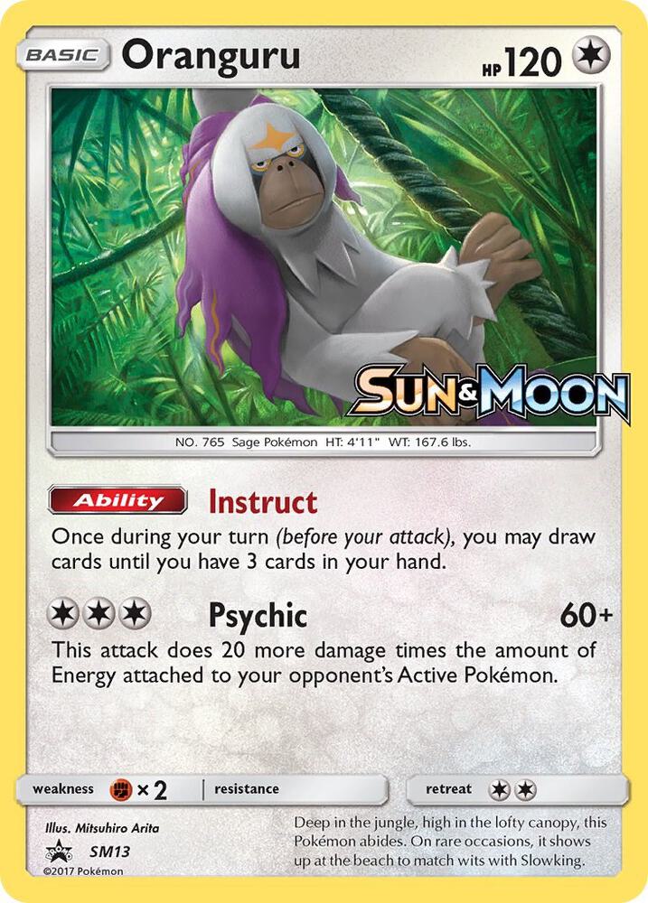 Oranguru - SM13 (Prerelease) [SM Promos] SM13