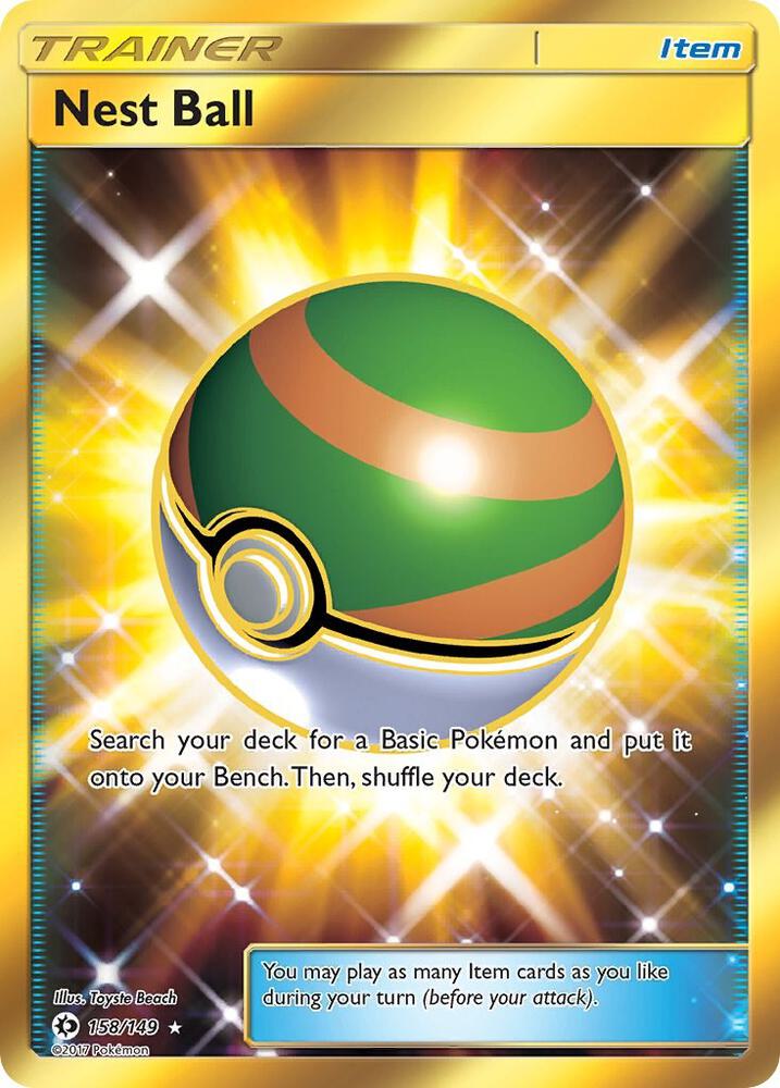 Nest Ball (Secret) [SM Base Set] 158/149
