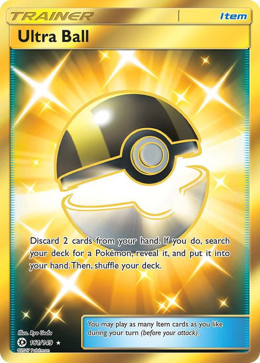 Ultra Ball (Secret) [SM Base Set] 161/149