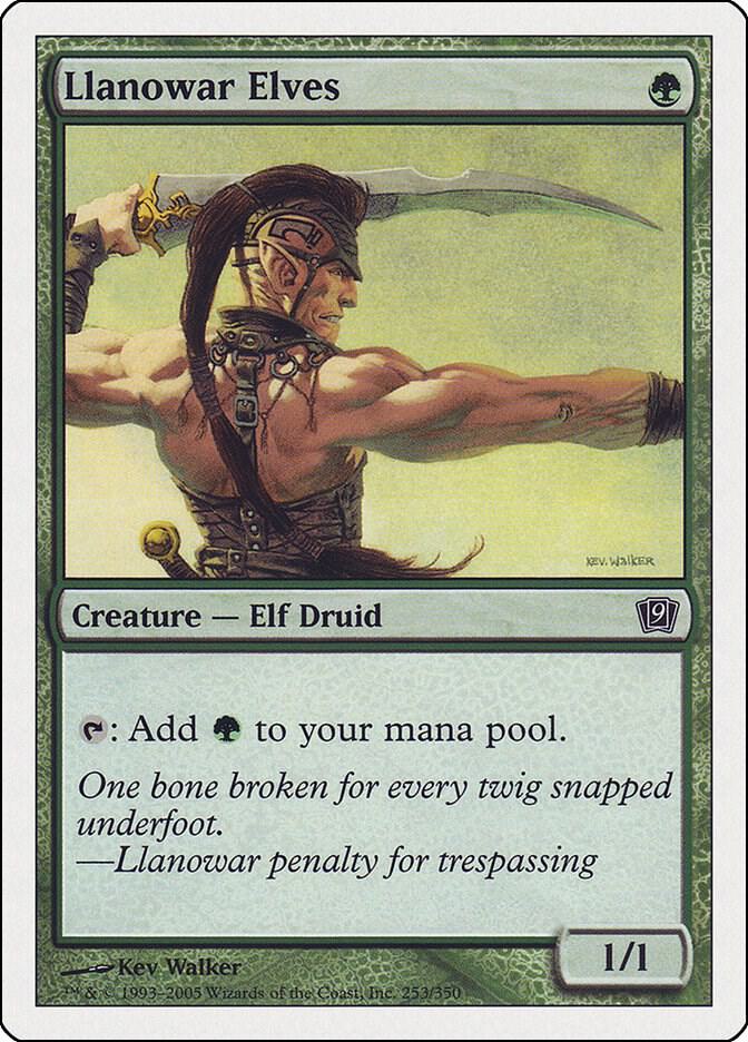 Llanowar Elves [9th Edition] 253