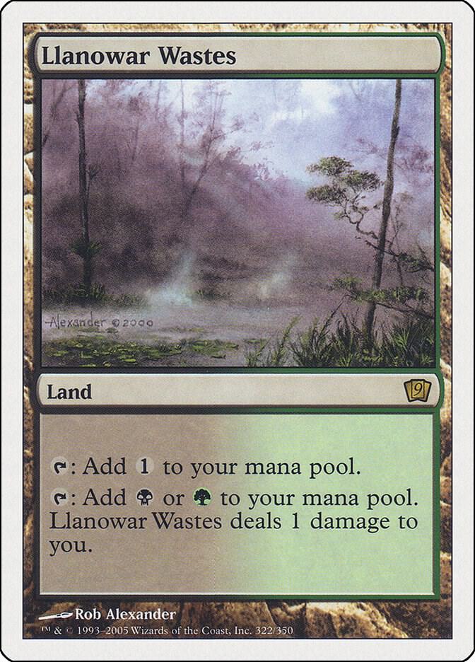 Llanowar Wastes [9th Edition] 322