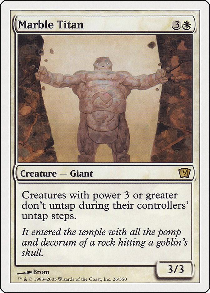 Marble Titan [9th Edition] 26