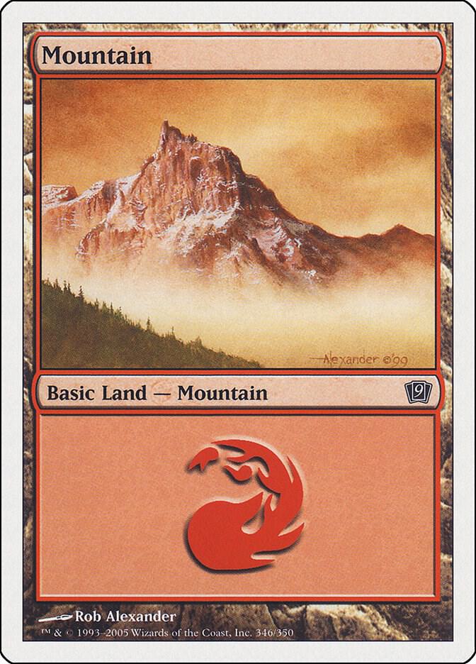 Mountain (346) [9th Edition] 346