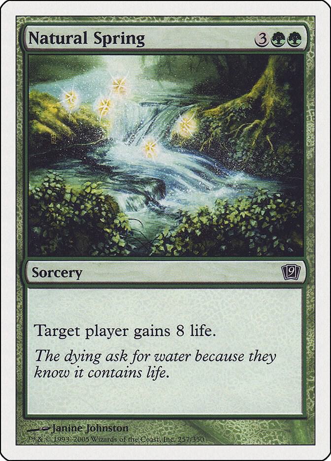 Natural Spring [9th Edition] 257