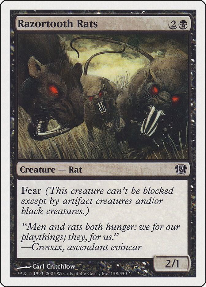 Razortooth Rats [9th Edition] 158