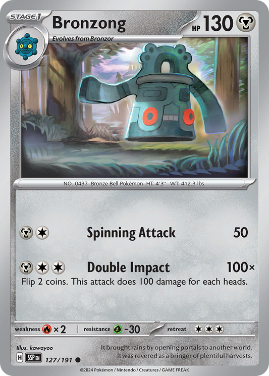 Bronzong - 127/191 Surging Sparks