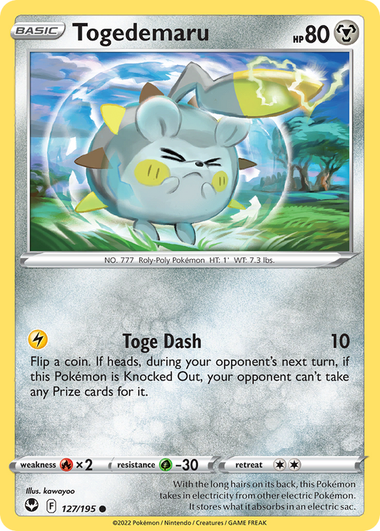 Togedemaru - 127/195 Silver Tempest