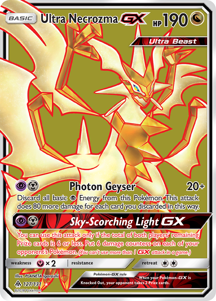 Ultra Necrozma-GX - 127/131 Forbidden Light