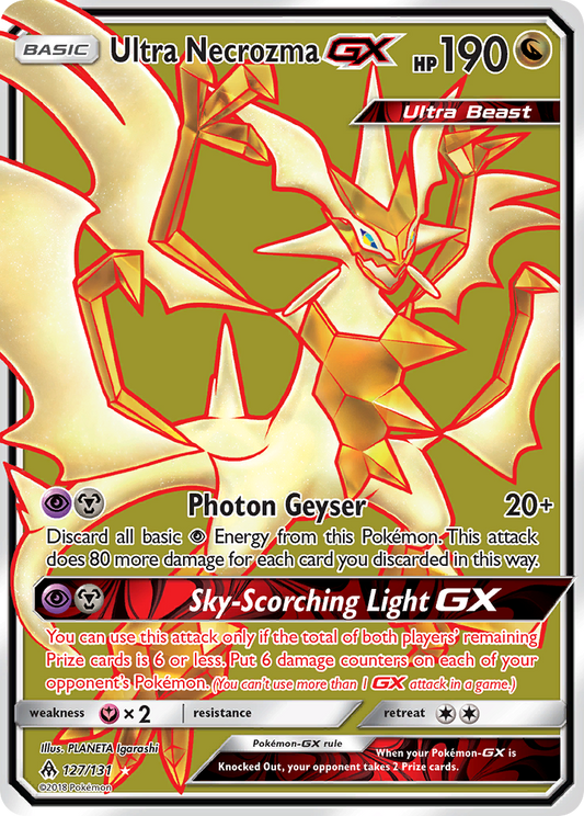 Ultra Necrozma-GX - 127/131 Forbidden Light