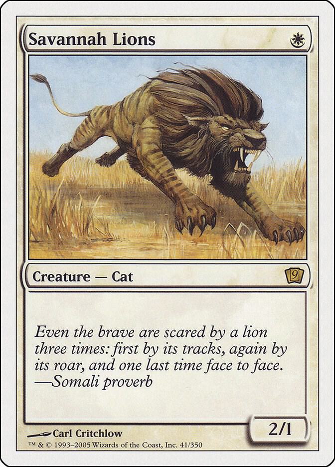 Savannah Lions [9th Edition] 41