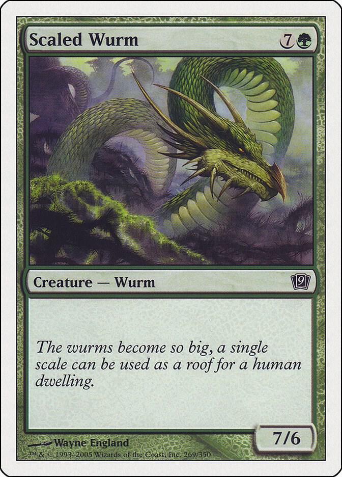 Scaled Wurm [9th Edition] 269
