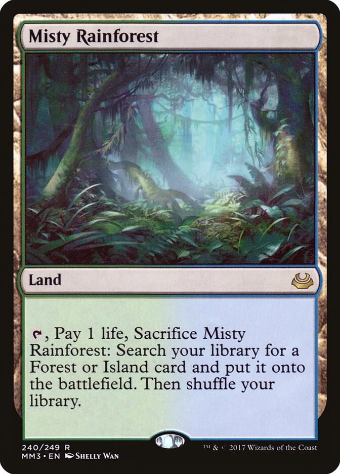 Misty Rainforest [Modern Masters 2017] 240