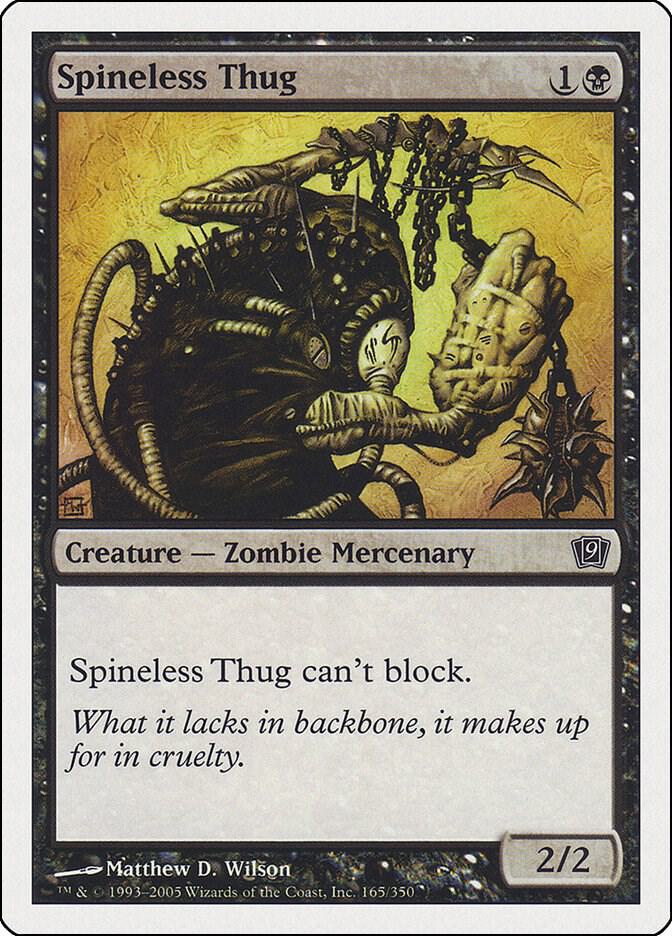 Spineless Thug [9th Edition] 165