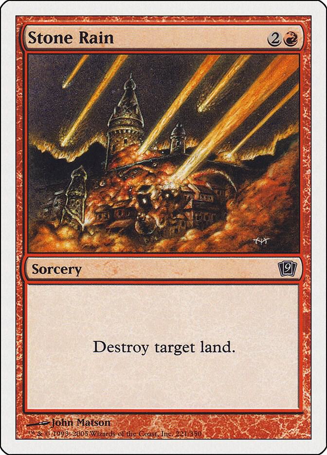 Stone Rain [9th Edition] 221