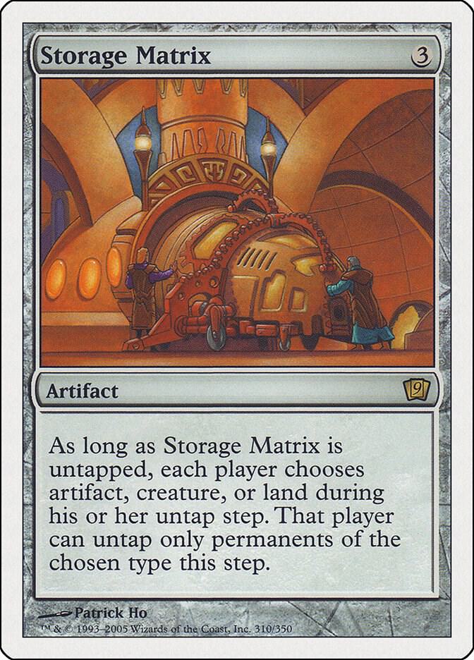 Storage Matrix [9th Edition] 310