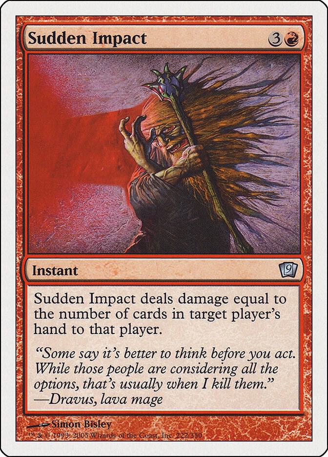 Sudden Impact [9th Edition] 222