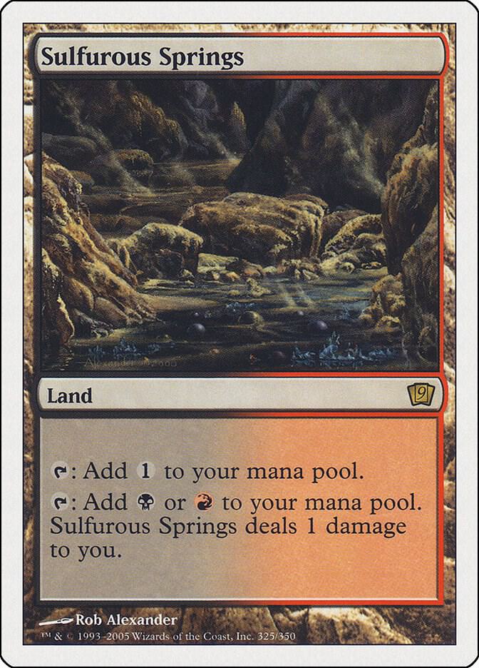 Sulfurous Springs [9th Edition] 325