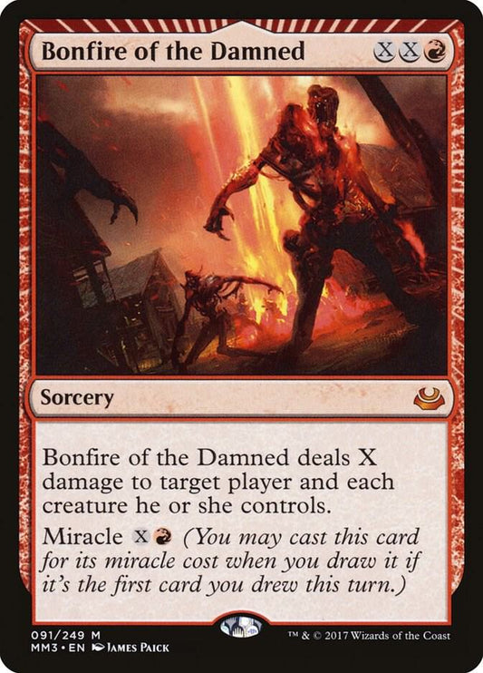 Bonfire of the Damned [Modern Masters 2017] 91