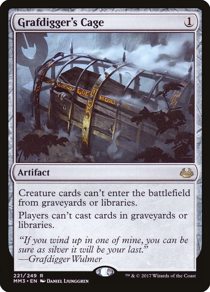Grafdigger's Cage [Modern Masters 2017] 221