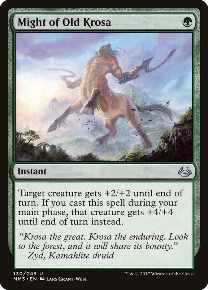 Might of Old Krosa [Modern Masters 2017] 130