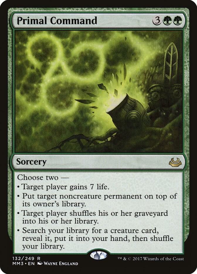 Primal Command [Modern Masters 2017] 132