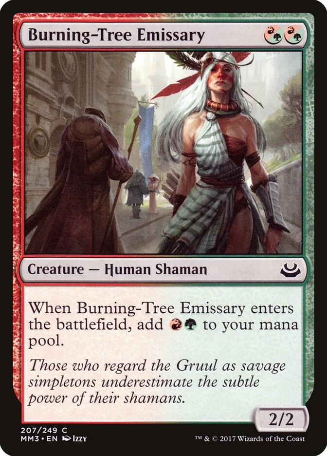 Burning-Tree Emissary [Modern Masters 2017] 207