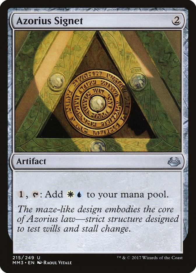 Azorius Signet [Modern Masters 2017] 215