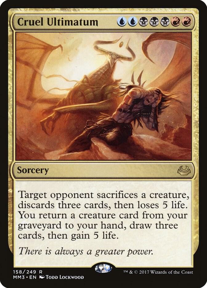 Cruel Ultimatum [Modern Masters 2017] 158