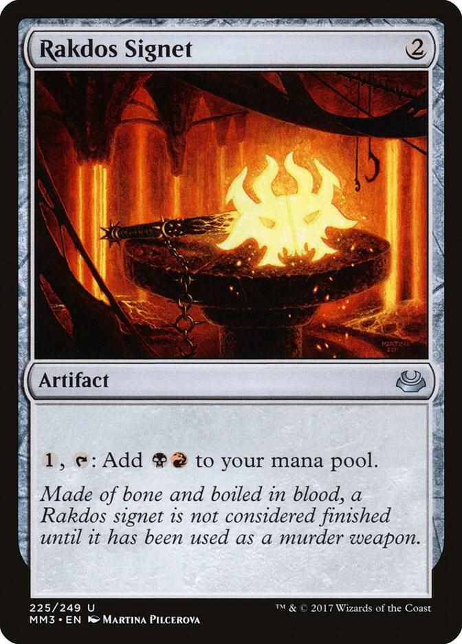 Rakdos Signet [Modern Masters 2017] 225