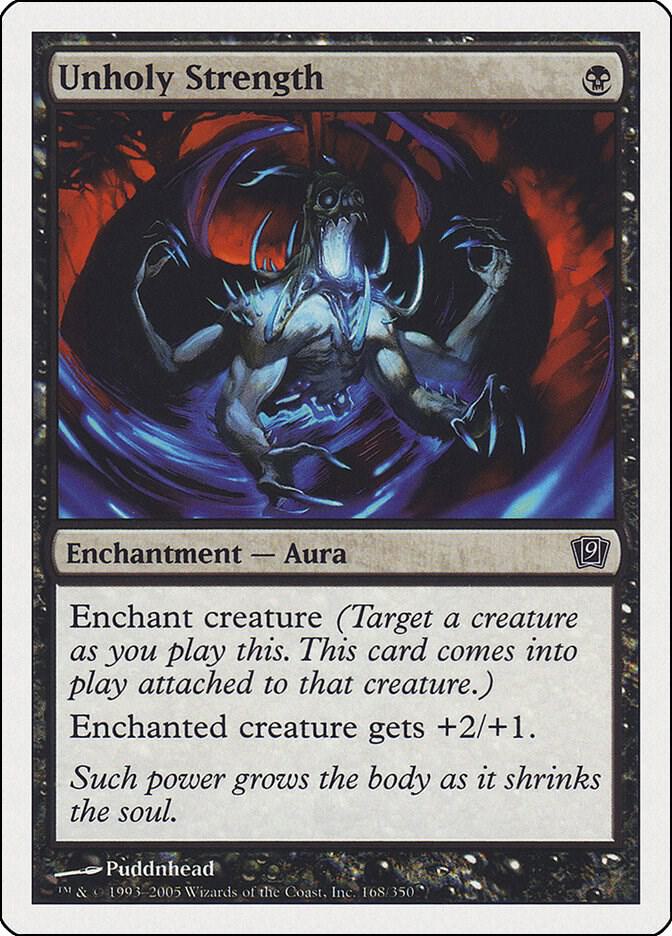 Unholy Strength [9th Edition] 168