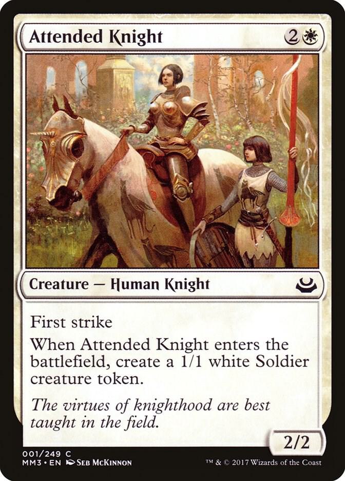Attended Knight [Modern Masters 2017] 1