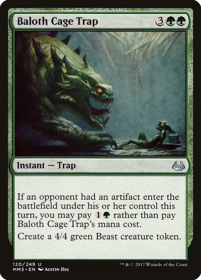 Baloth Cage Trap [Modern Masters 2017] 120