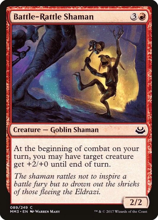Battle-Rattle Shaman [Modern Masters 2017] 89
