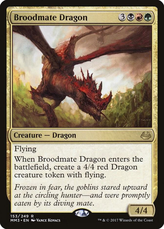 Broodmate Dragon [Modern Masters 2017] 153