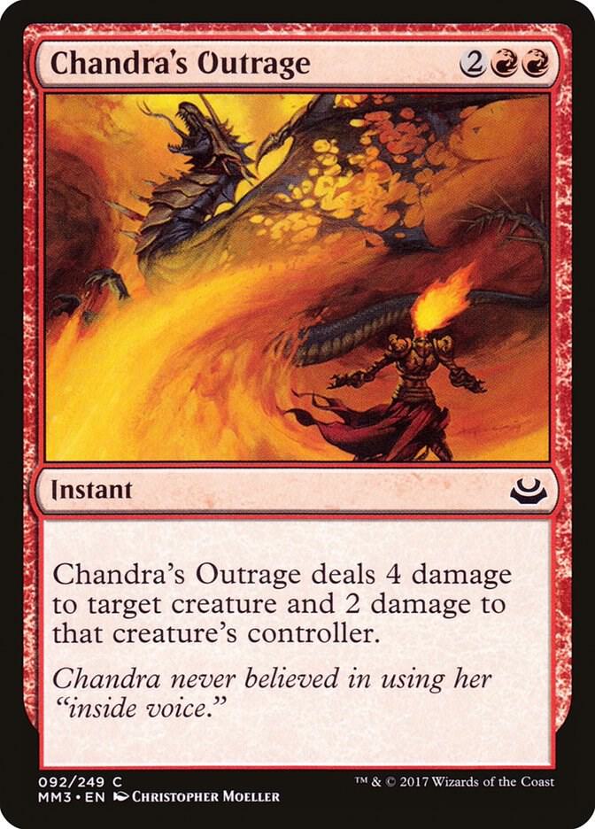 Chandra's Outrage [Modern Masters 2017] 92