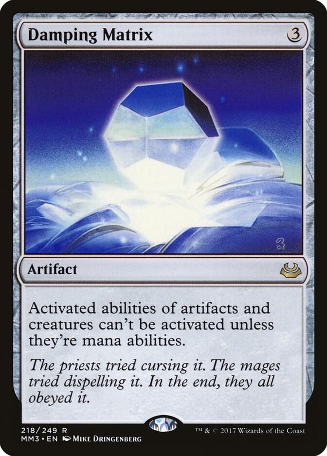 Damping Matrix [Modern Masters 2017] 218