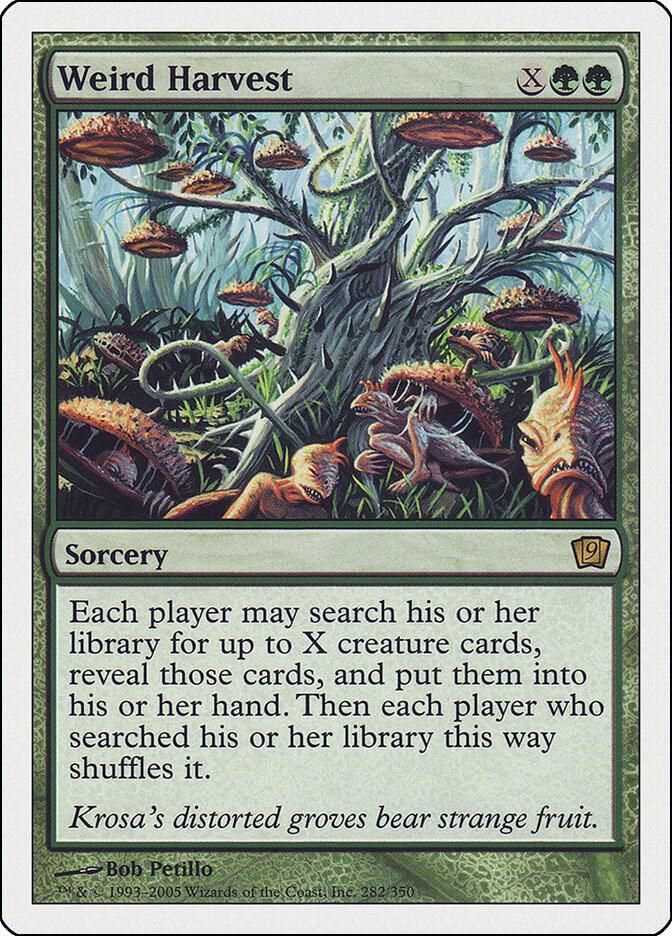 Weird Harvest [9th Edition] 282