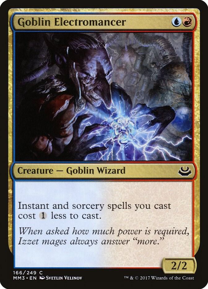 Goblin Electromancer [Modern Masters 2017] 166