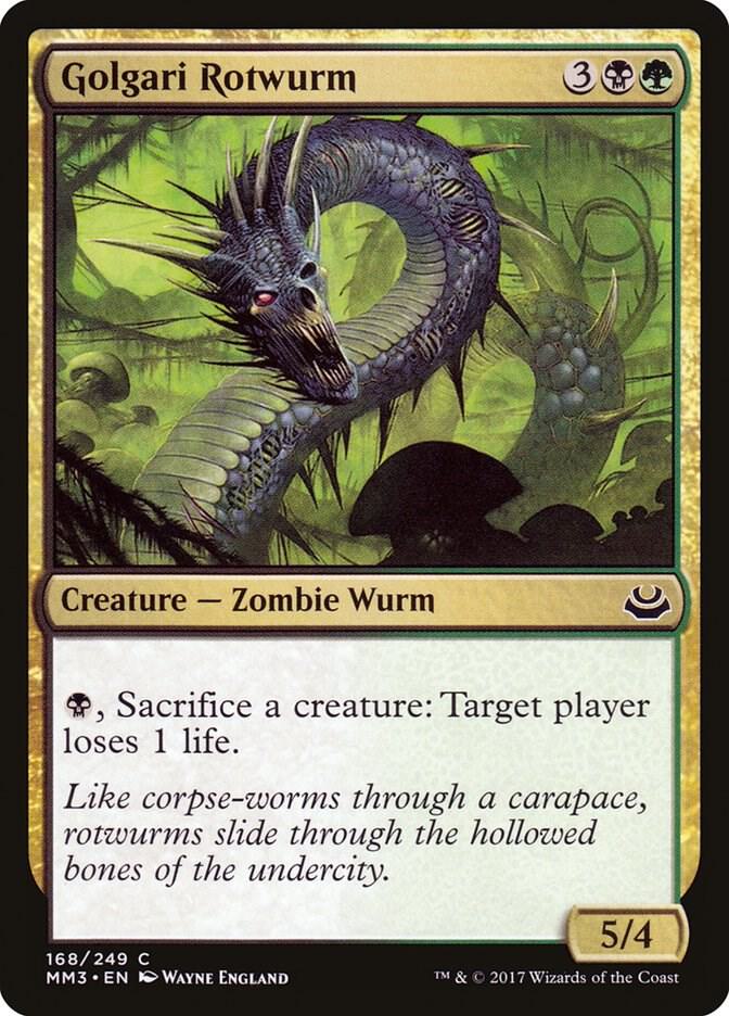 Golgari Rotwurm [Modern Masters 2017] 168