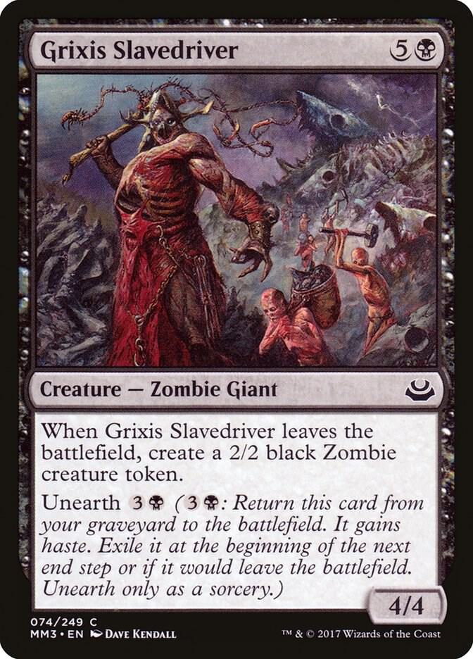 Grixis Slavedriver [Modern Masters 2017] 74